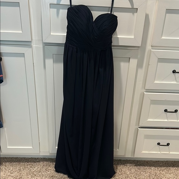 JJs House Dresses & Skirts - JJs House navy blue Sweetheart Strapless Gown